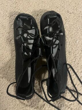 Rutherford Black Lace Up Irish Ghillies